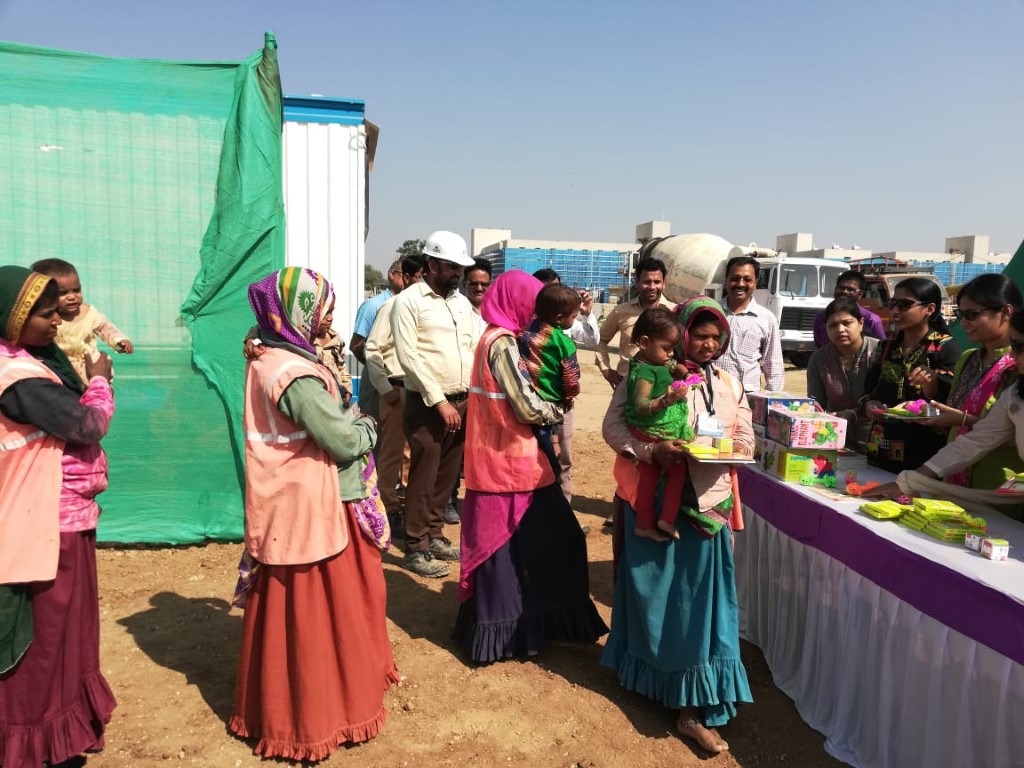 Gujarat Unit Creche Visit 2018