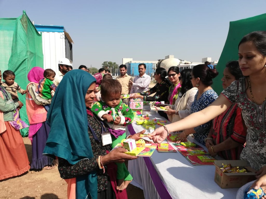 Gujarat Unit Creche Visit 2018
