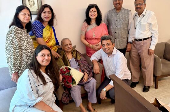 HAPPY 😃 100th BIRTHDAY 🎂 Dear Vaish Mam ♥️ Truly an inspiration for All of us 😍🎀 Regards from All OWA Members 🙏